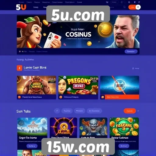 Acessibilidade do site 5u.com para jogadores iniciantes